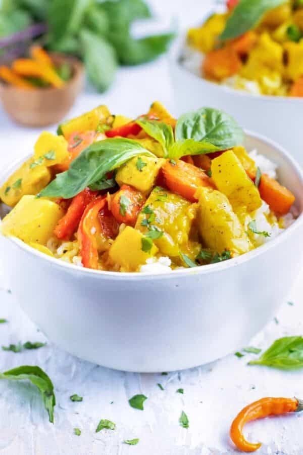 Thai Yellow Chicken Curry Recipe Evolving Table