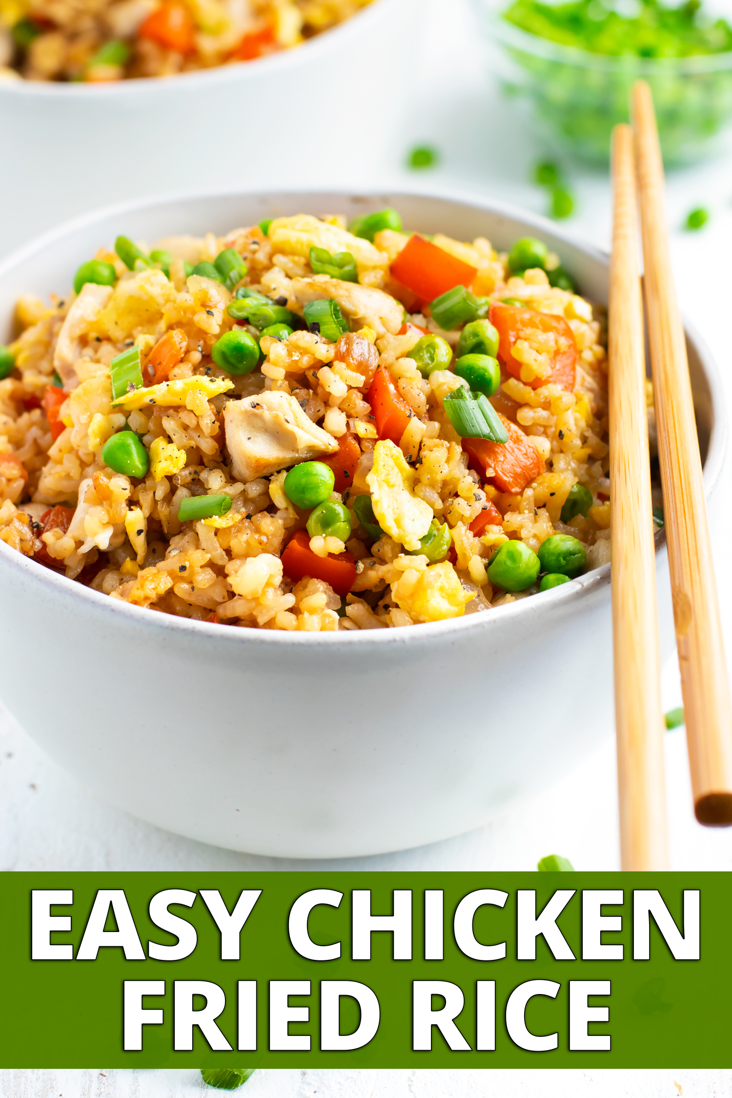 Easy Chicken Fried Rice Recipe - Evolving Table