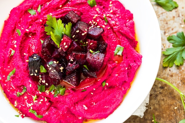 Roasted Beet Hummus Recipe Vegan And Gluten Free