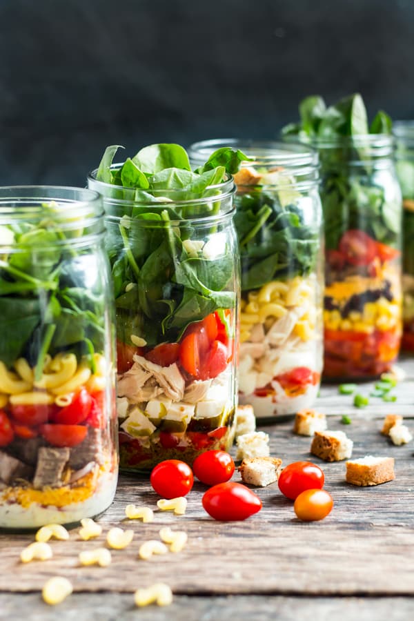 Mason Jar Salads: Three Ways
