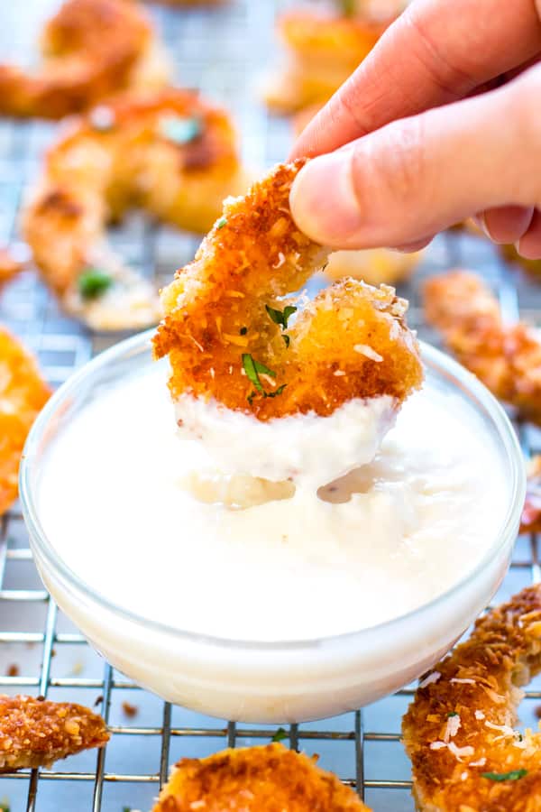 Easy Coconut Shrimp with Pineapple Dipping Sauce