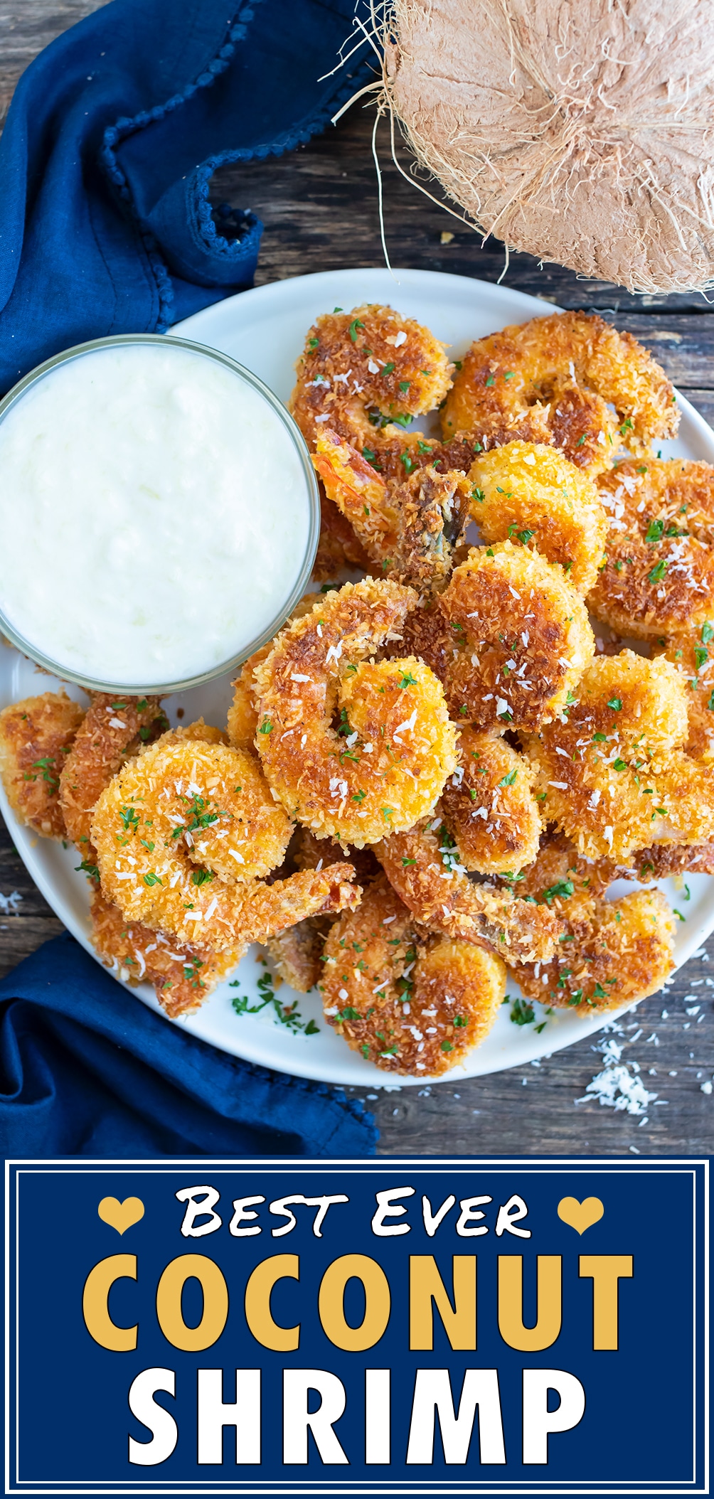 Easy Coconut Shrimp with Pineapple Dipping Sauce - Evolving Table
