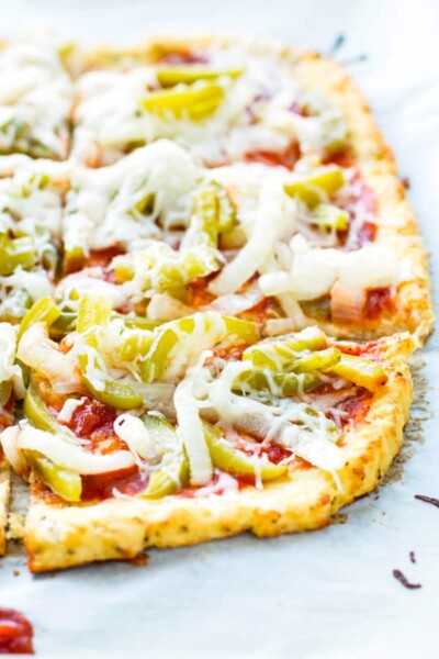 How to Make the BEST Cauliflower Pizza Crust | Low-Carb