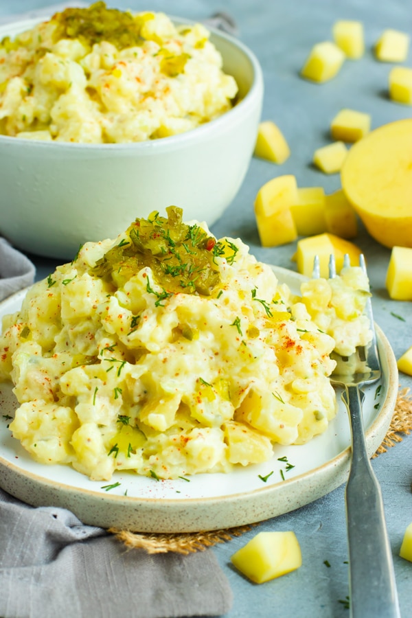 Easy Instant Pot Southern Potato Salad Recipe