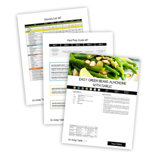 Healthy Meal Plans & Meal Prep - Evolving Table