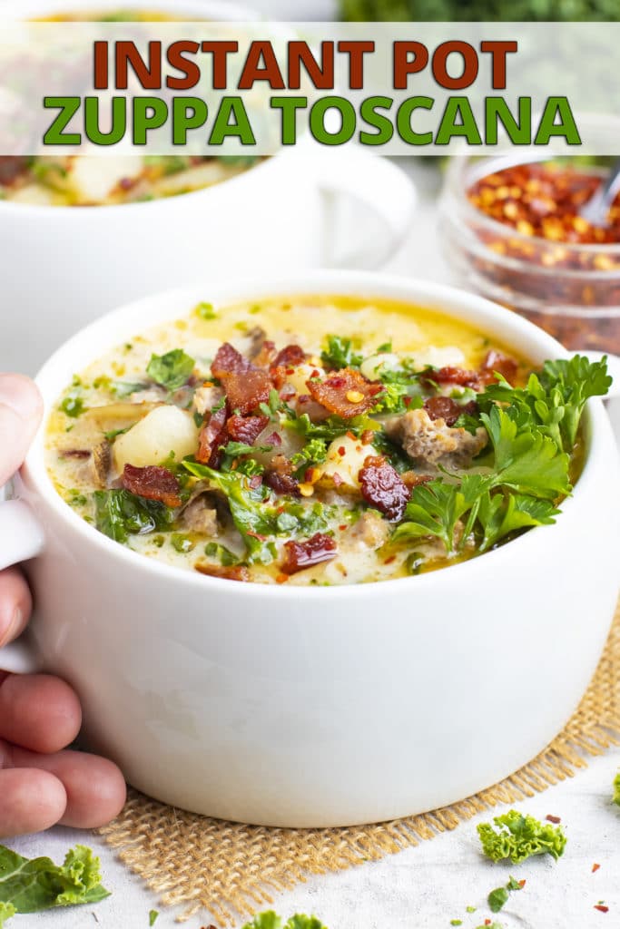 Zuppa Toscana Soup Recipe (Olive Garden Copycat) - Evolving Table