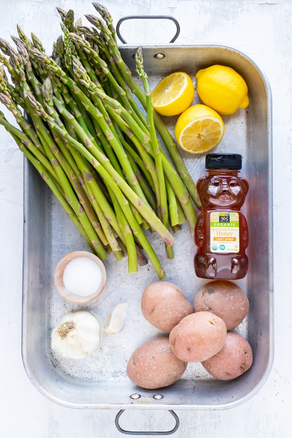 Baked Lemon Garlic Chicken Asparagus Evolving Table