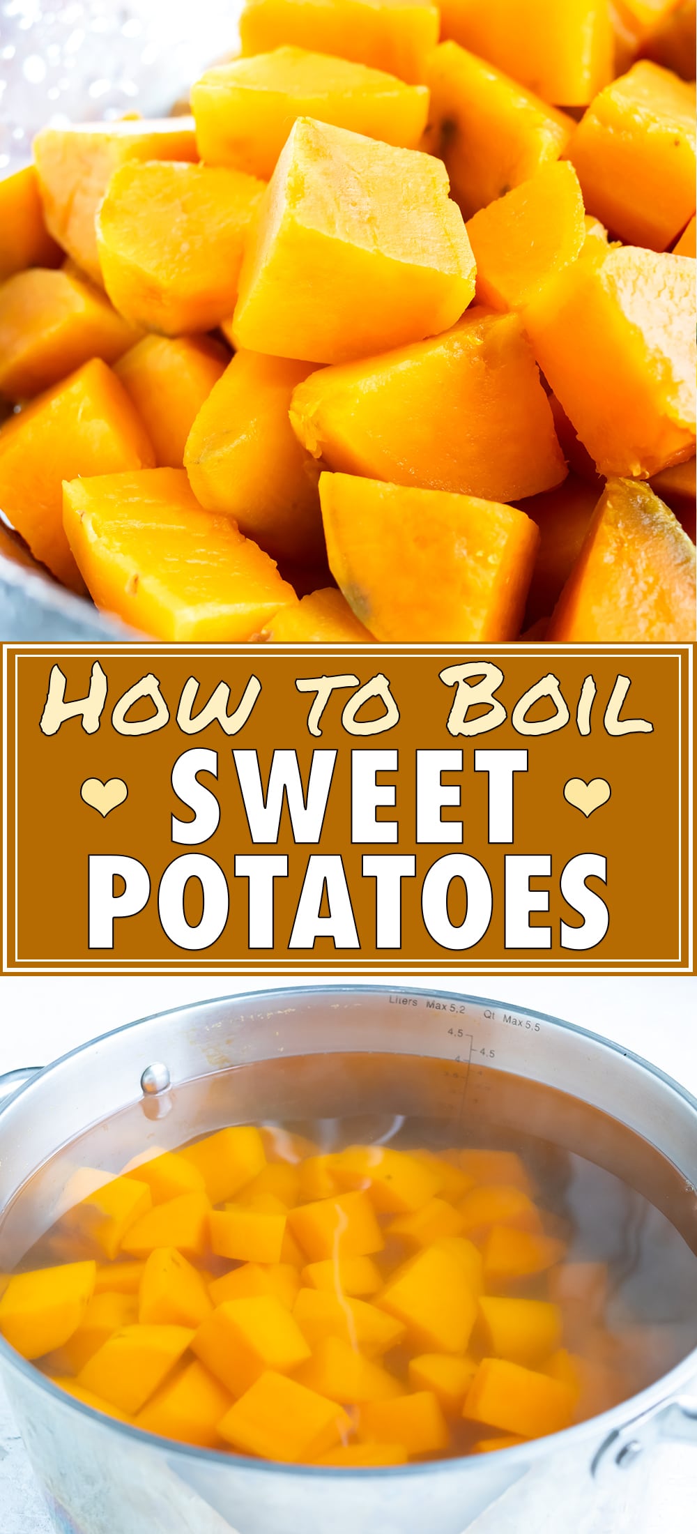 How To Boil Sweet Potatoes Pinterest 2 A 