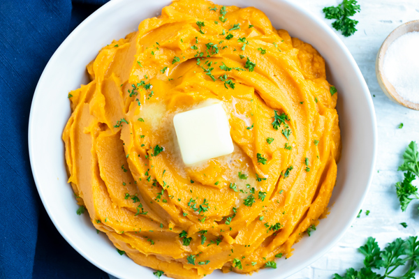 Easy Mashed Sweet Potatoes (with 3 Variations) (Sweet & Savory Options ...