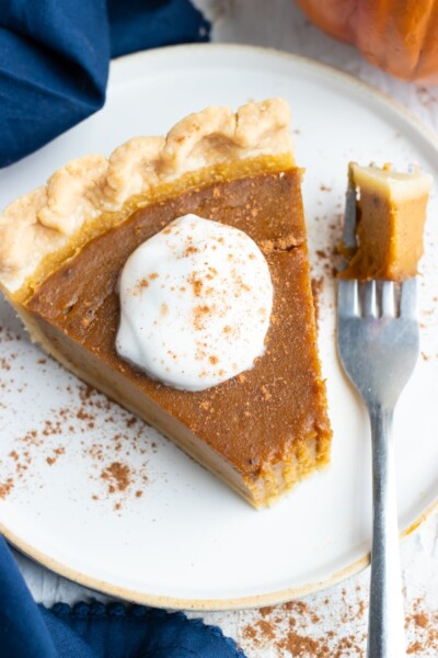 The Best Pumpkin Pie Recipe - Evolving Table