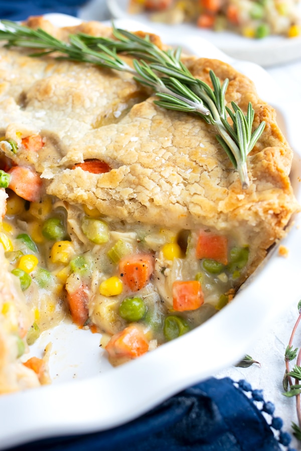Homemade Chicken Pot Pie Recipe (with Video) - Evolving Table