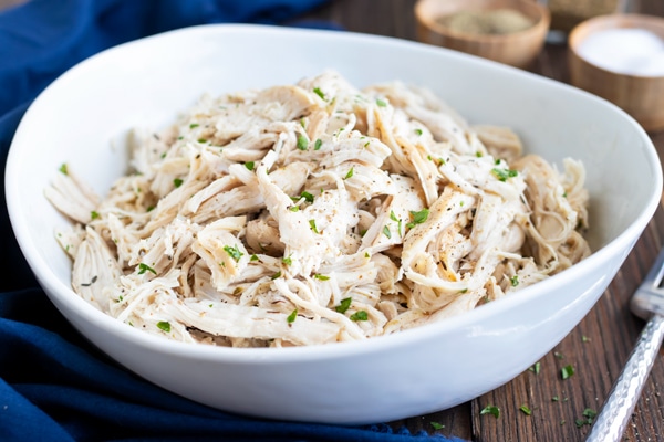 Instant Pot Shredded Chicken (Pulled Chicken Recipe) - Evolving Table