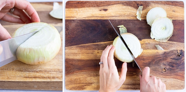 How to Cut an Onion - I Heart Naptime
