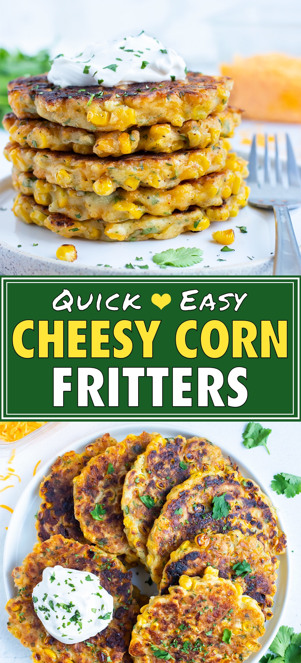 Easy Fried Corn Fritters Recipe - Evolving Table