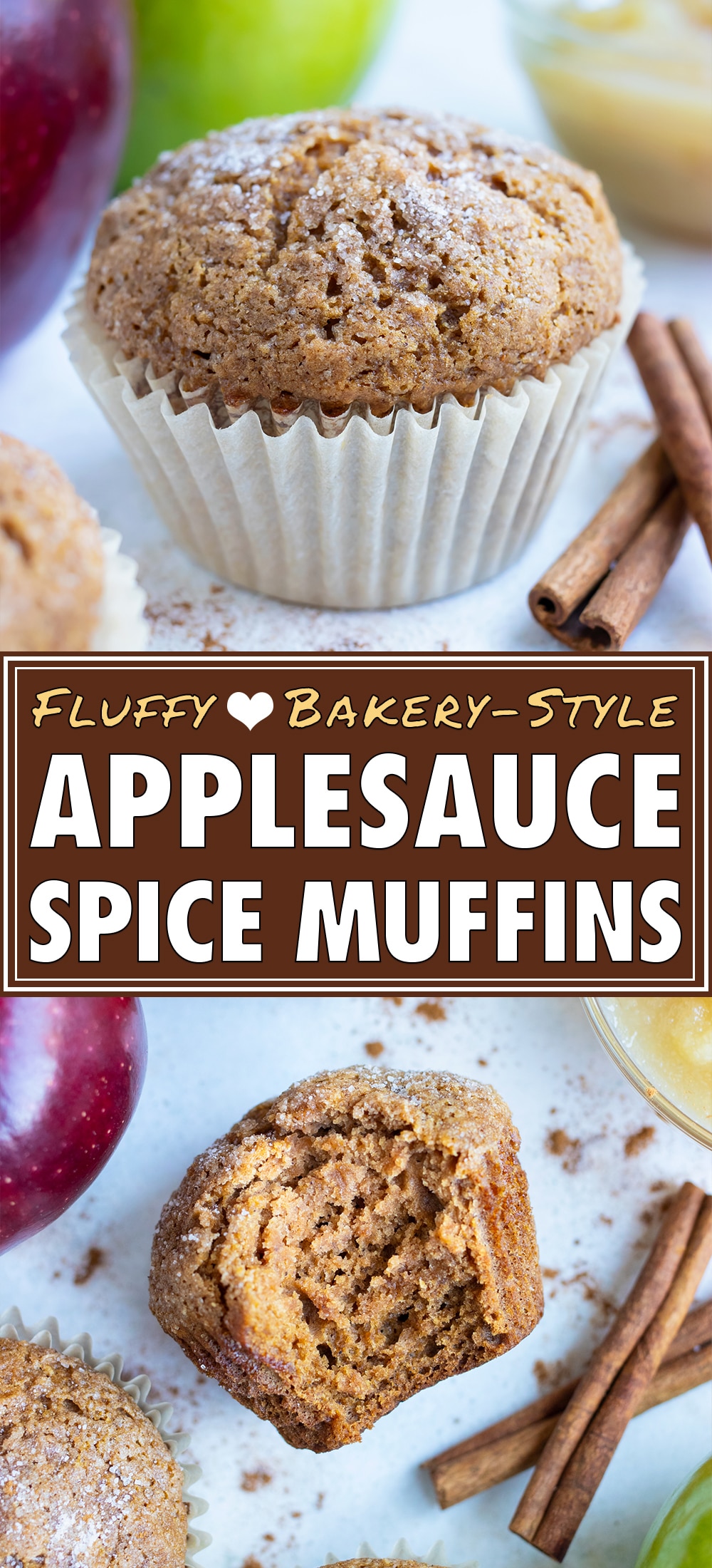 Healthy Applesauce Muffins Recipe - Evolving Table