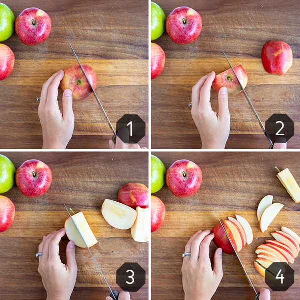 How To Cut An Apple The Best Way Evolving Table