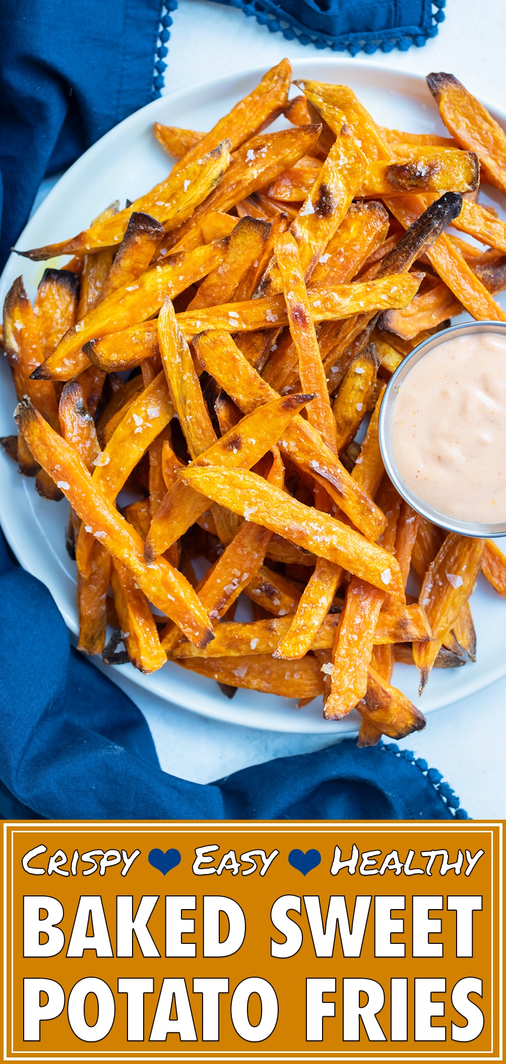 Crispy Baked Sweet Potato Fries | Evolving Table