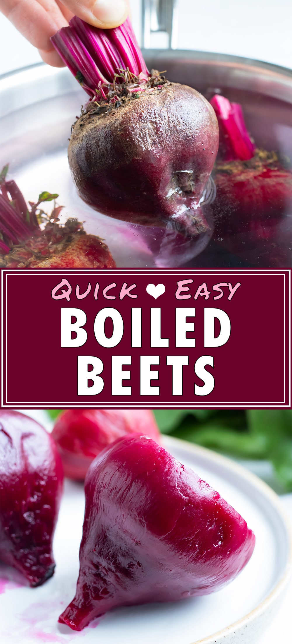 How To Boil Beets (Easy to Peel!) Evolving Table