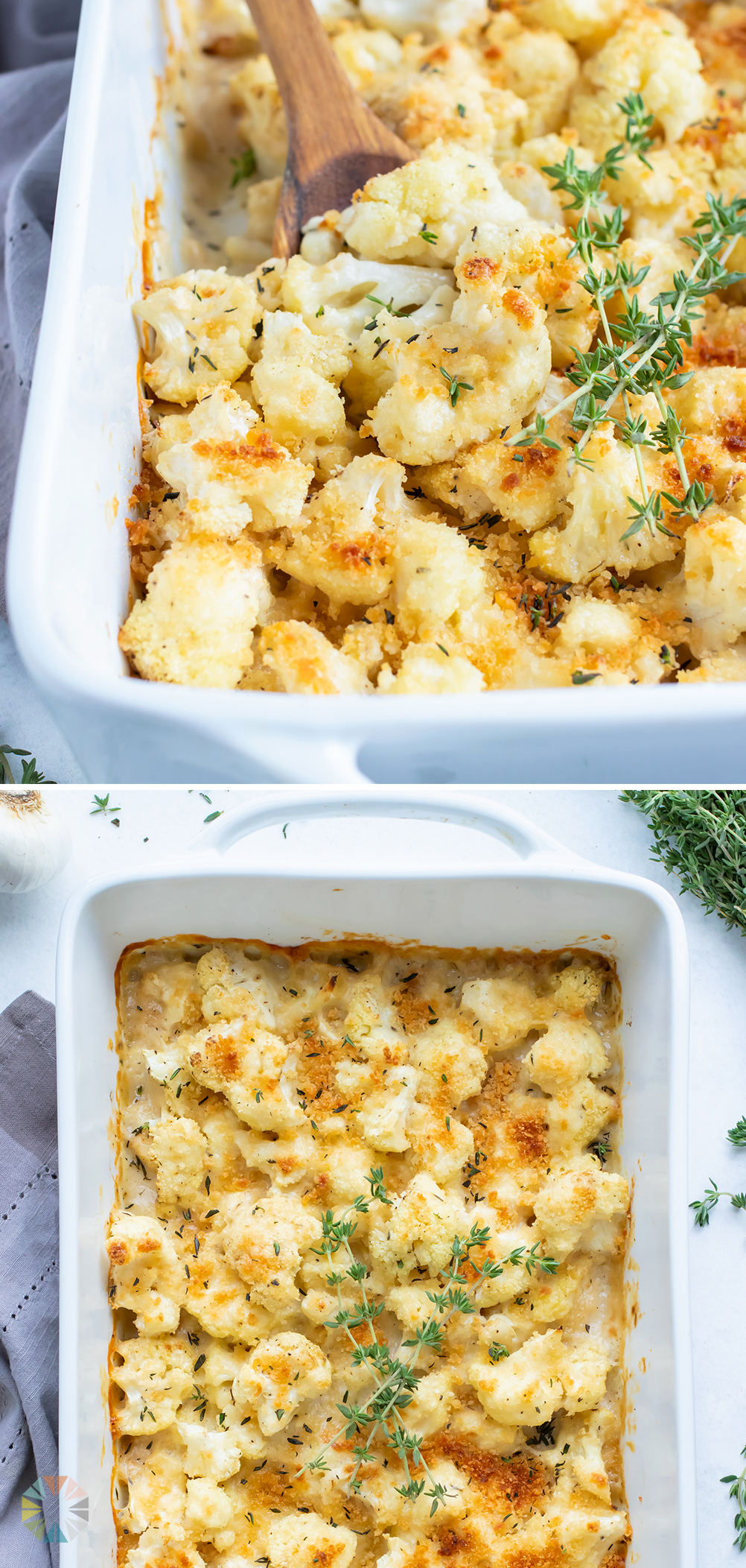 Cauliflower au Gratin Recipe - Evolving Table