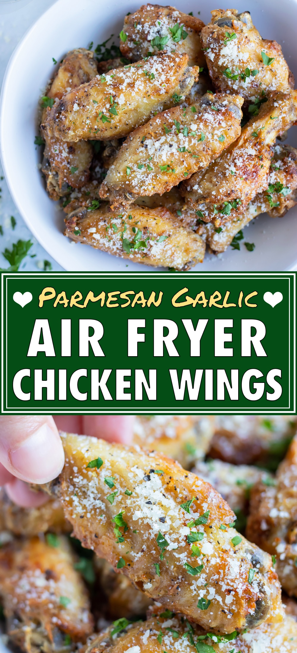 Crispy Air Fryer Chicken Wings - Evolving Table