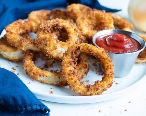 Crispy Onion Rings in the Philips TurboStar Digital Airfryer - Liv B.