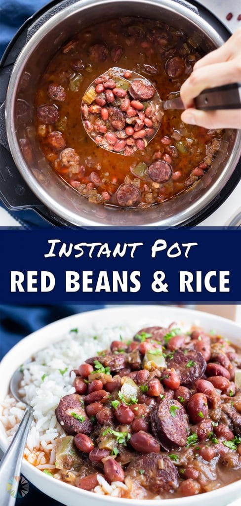 Instant Pot Red Beans And Rice Recipe Evolving Table