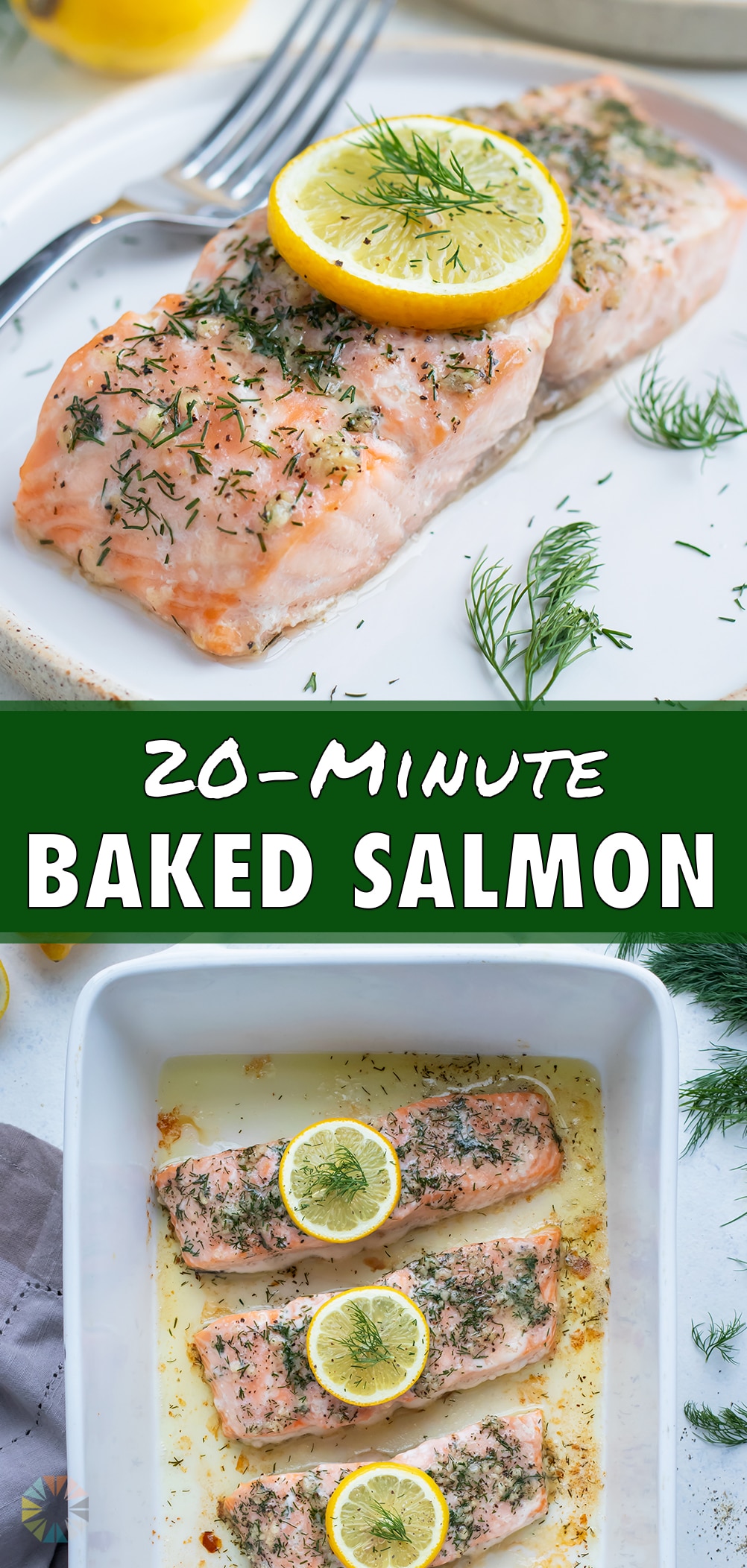 Baked Lemon Dill Salmon Recipe - Evolving Table