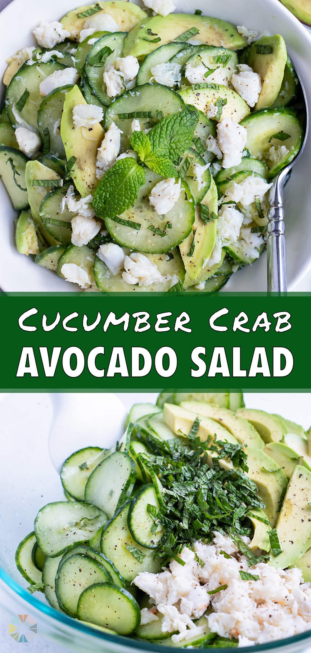 Cucumber Avocado Crab Salad - Evolving Table