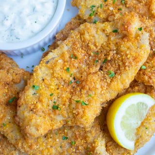 Crispy Air Fryer Fish Recipe - Evolving Table