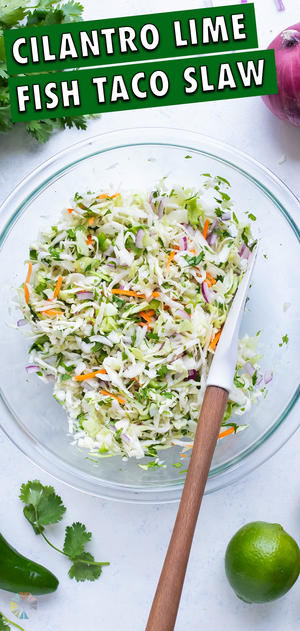 Fast 5Minute Fish Taco Slaw Recipe Evolving Table