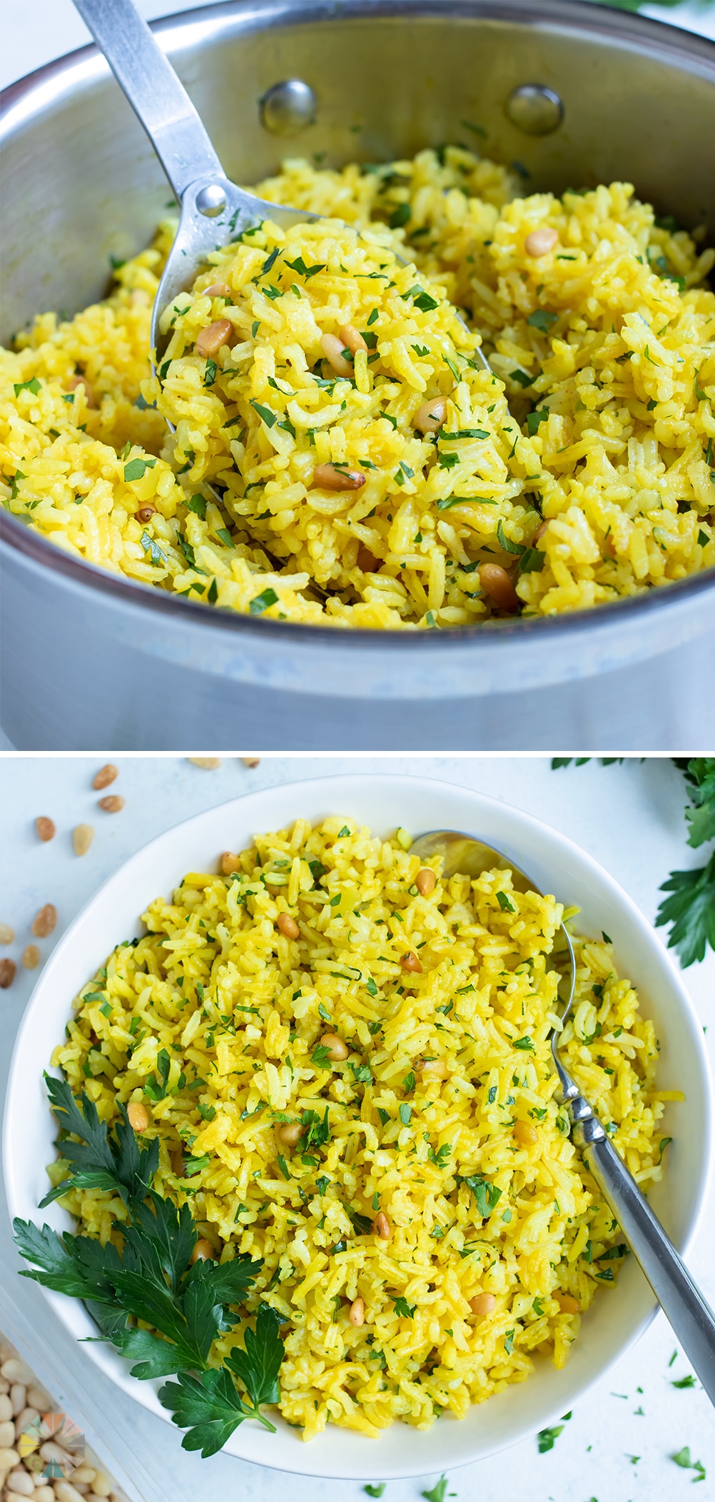 Mediterranean Yellow Rice Recipe - Evolving Table