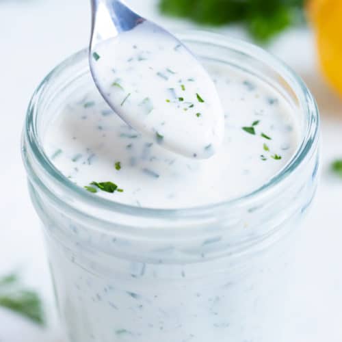 Best Homemade Ranch Dressing Recipe - Evolving Table