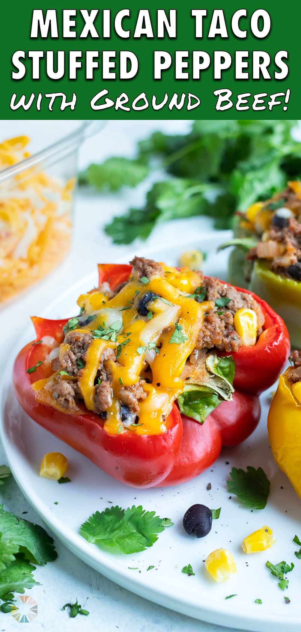 Mexican Stuffed Bell Peppers Recipe Evolving Table 5082