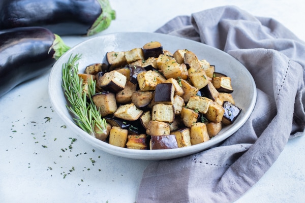 Air Fryer Eggplant Recipe (Crisp & Tender!) - Evolving Table