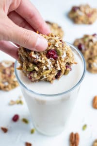 Healthy Oatmeal Breakfast Cookies - Evolving Table