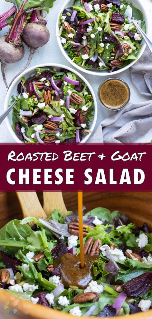 Roasted Beet Salad with Goat Cheese - Evolving Table