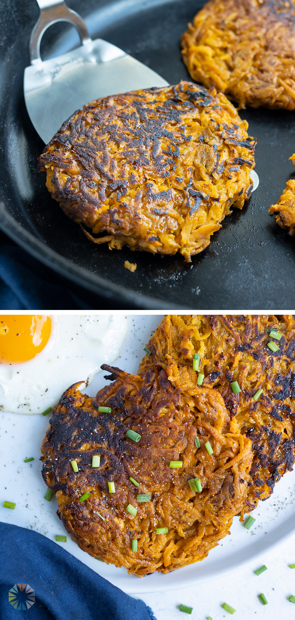 Sweet Potato Hash Browns Recipe - Evolving Table