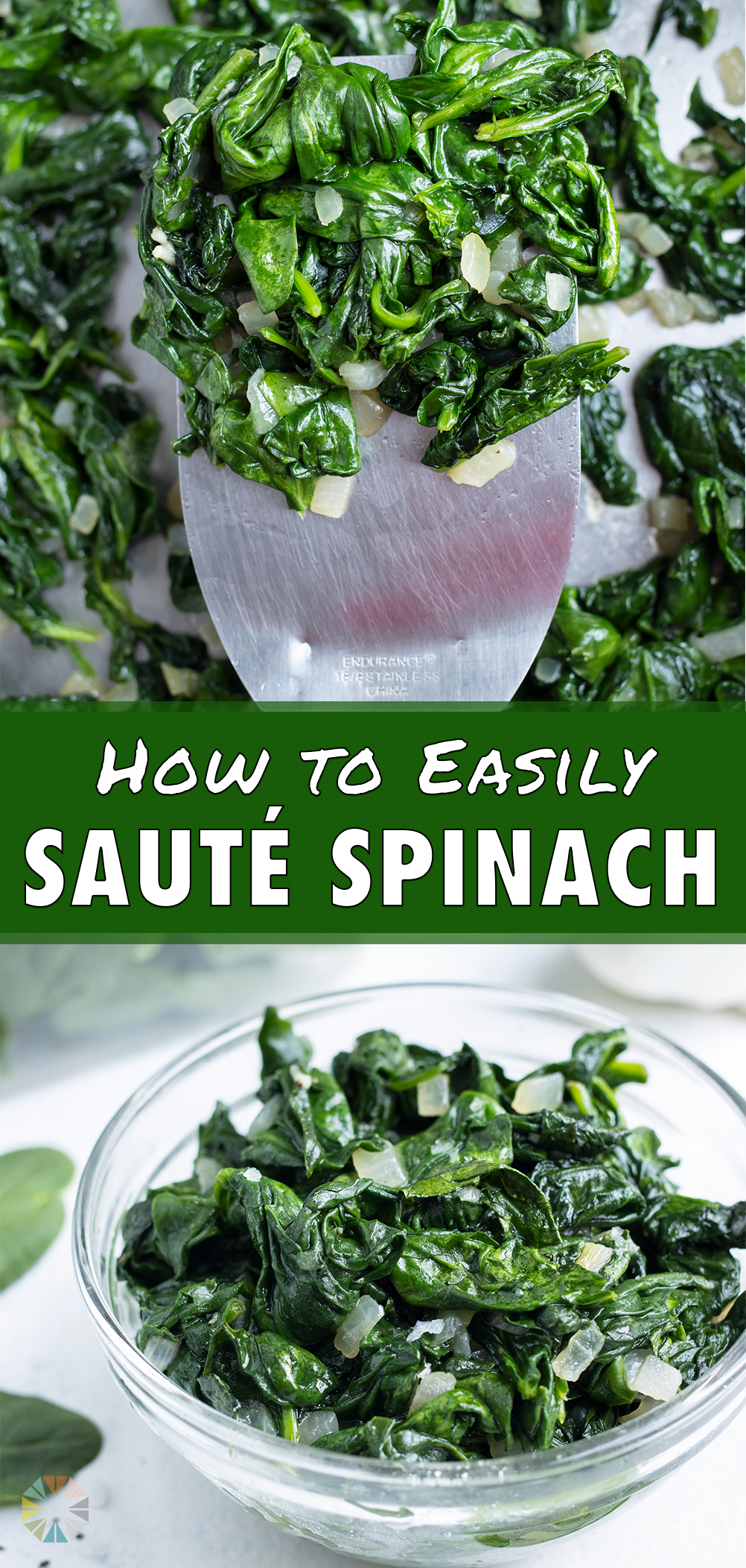 Easy Sautéed Spinach with Garlic - Evolving Table