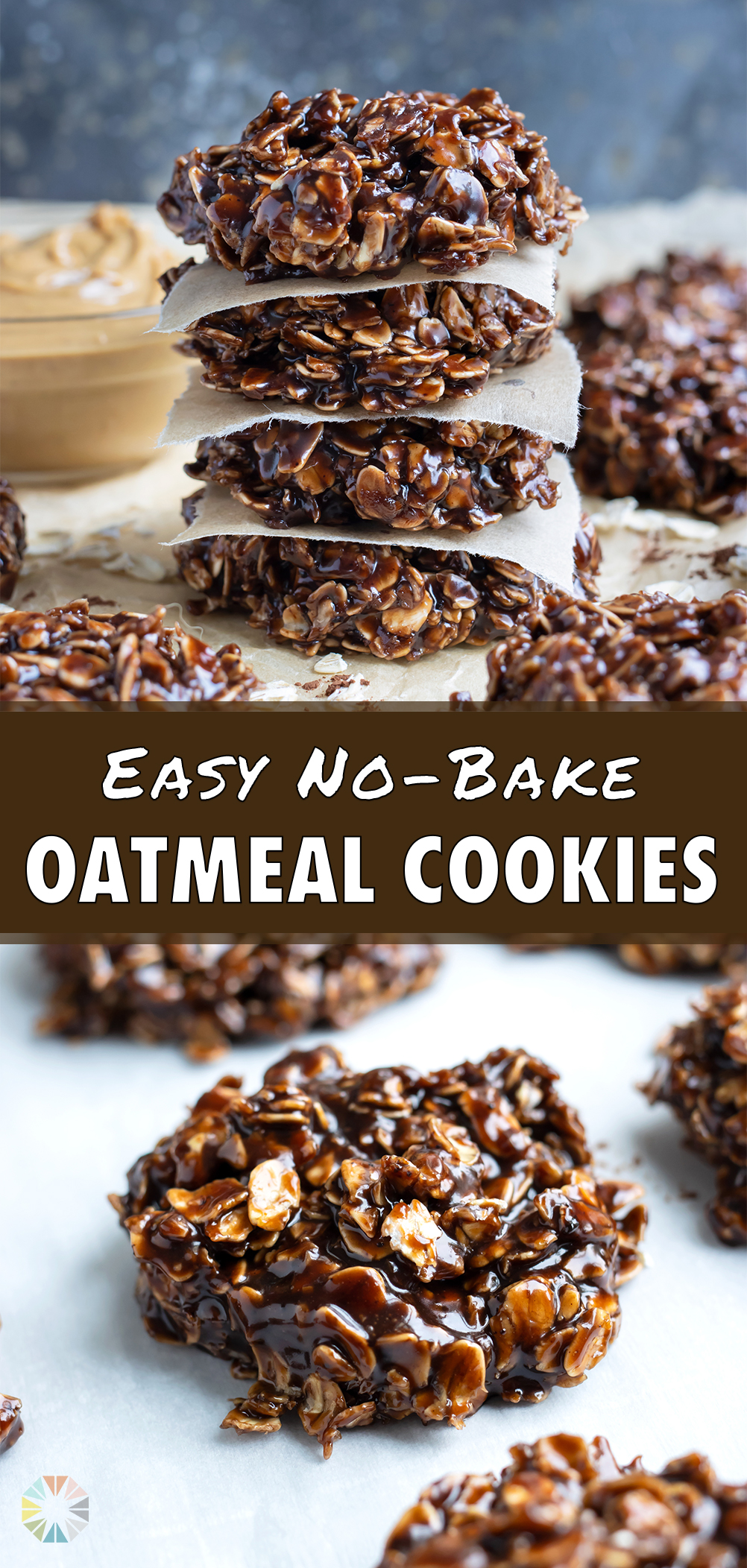 No-Bake Chocolate Oatmeal Cookies - Evolving Table