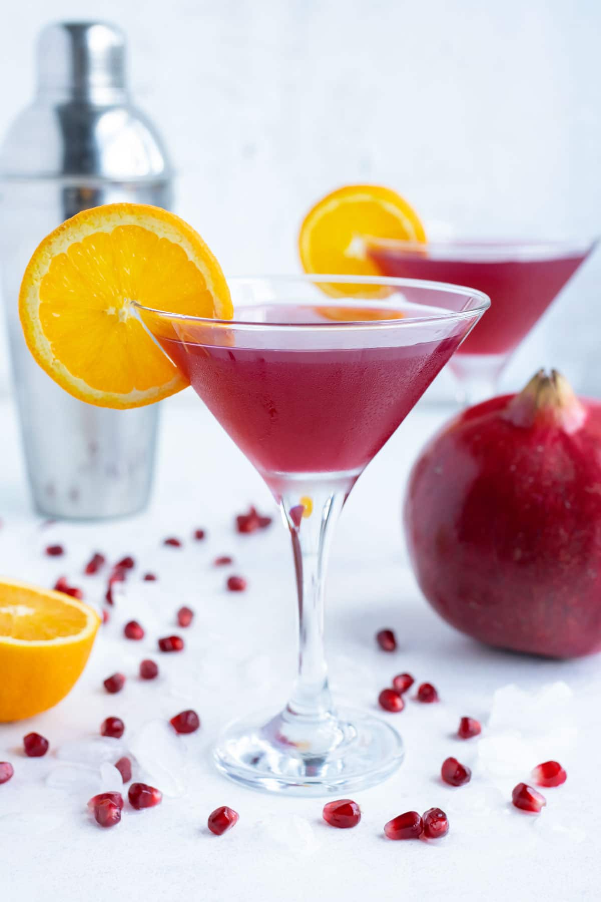 Pomegranate Lemon Drop Martini - The Perks of Being Us