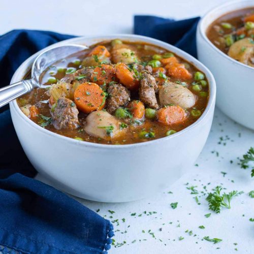 Instant Pot Beef Stew Recipe - Evolving Table