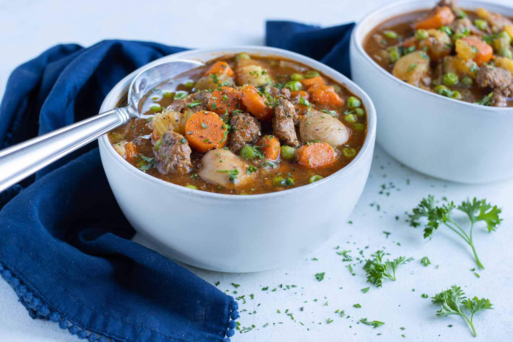 Instant Pot Beef Stew • Salt & Lavender