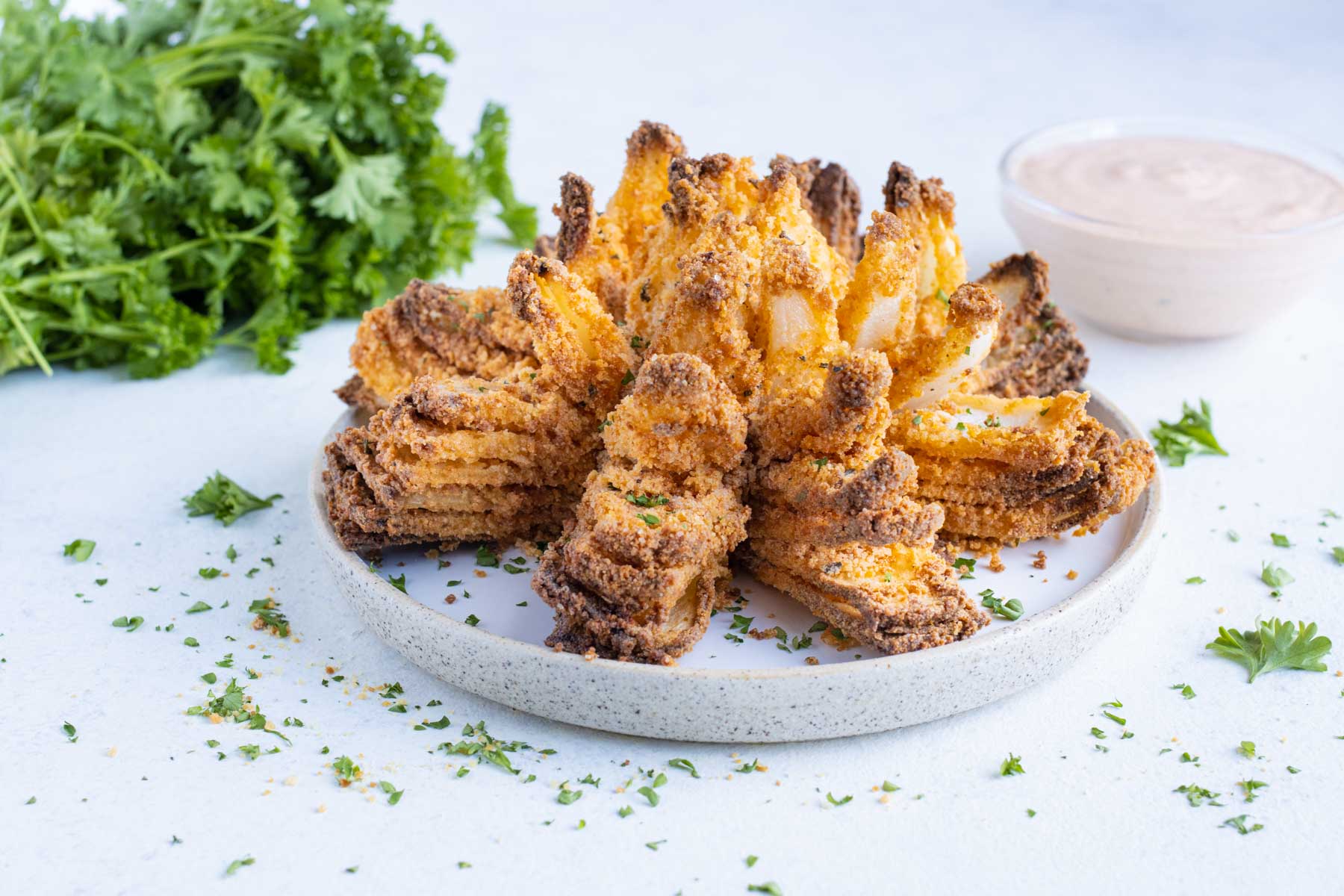 Blooming Onion in the Air Fryer Recipe - Fabulessly Frugal
