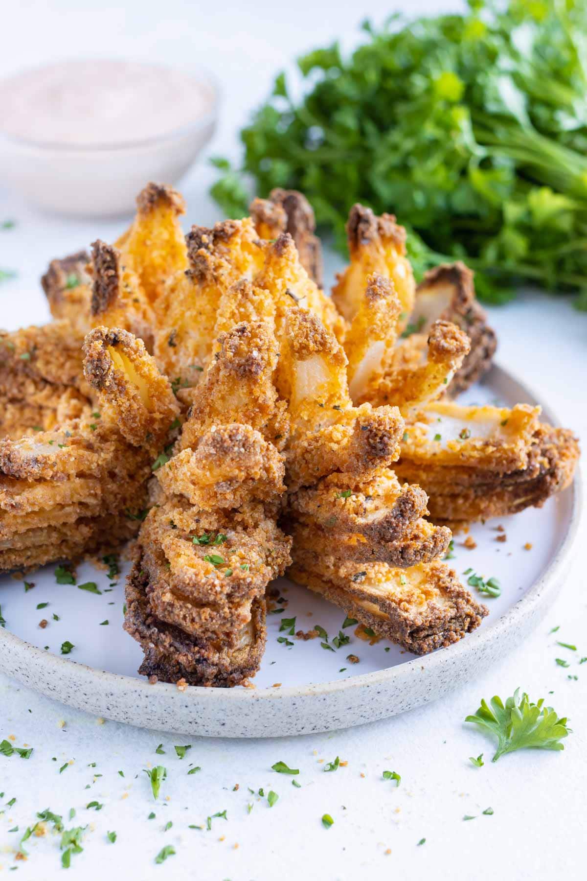 Air Fryer Blooming Onion - Fork To Spoon
