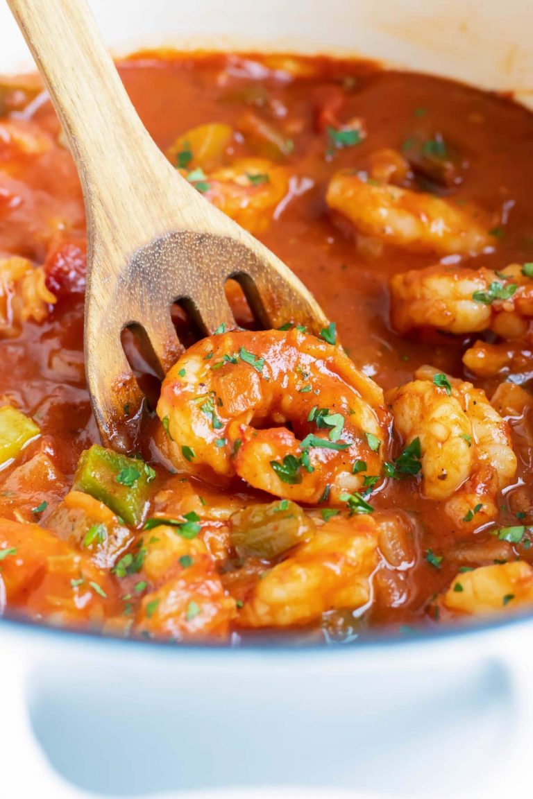 Easy Shrimp Creole Recipe - Evolving Table