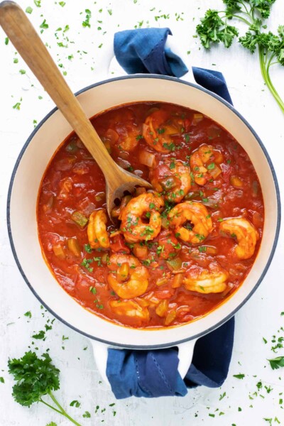 Easy Shrimp Creole Recipe - Evolving Table