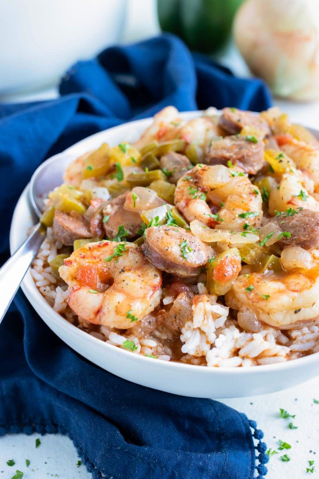 Shrimp and Sausage Gumbo Recipe - Evolving Table