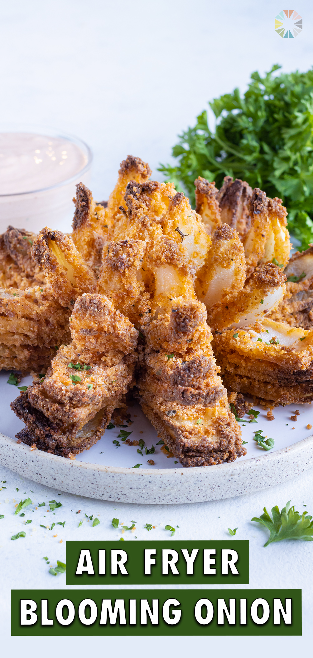 Air Fryer Blooming Onion Recipe Evolving Table