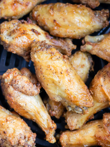 Crispy Air Fryer Chicken Wings - Evolving Table