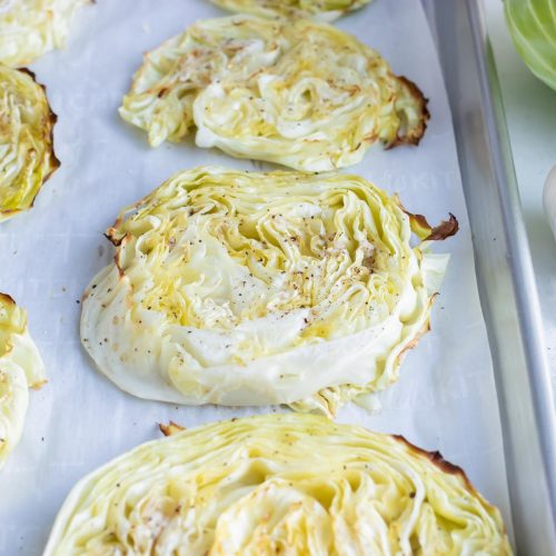 Cabbage Steaks Recipe (Baked or Grilled) - Evolving Table